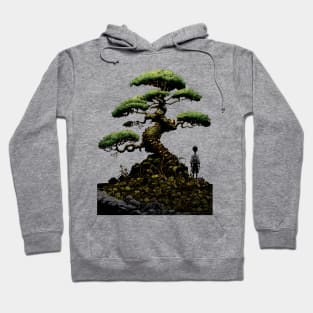Contemplating the Complexities Under the Japanese Bonsai Tree No. 2: Where am I? Hoodie
